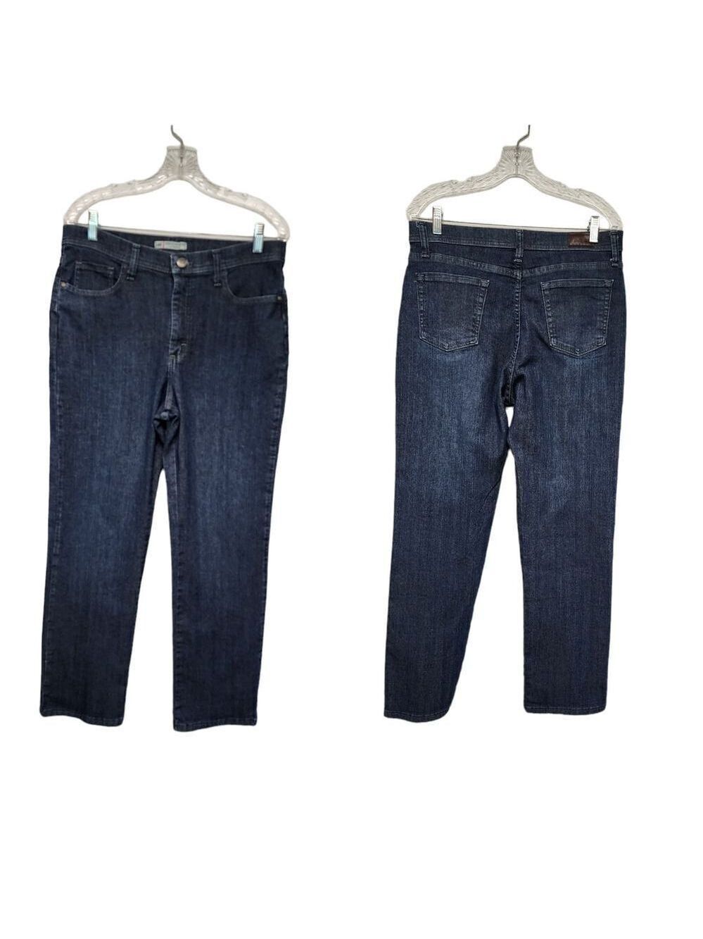 Lee Jeans Women’s 12P Blue Denim Classic Fit Straight Leg High Rise